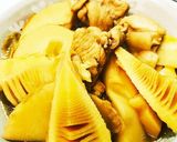 たけのこと鶏肉の甘辛煮 筍 タケノコ作り方3写真