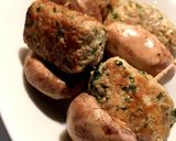 豚肉のチミチュリハーブミートボール作り方8写真