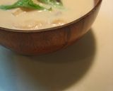 ✜ミルキーな豆乳ごまスープ✜(味噌仕立）作り方4写真