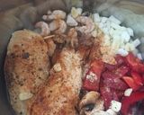 圧力鍋でチキンとシーフードのジャンバラヤ作り方5写真