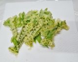 葉もの山菜の天ぷら♡冷凍保存するよ♬作り方2写真
