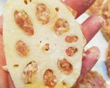 レンコンの葱ハンバーグ 大葉のせ作り方3写真