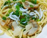 簡単！混ぜるだけ！にんにく薫る和風パスタ作り方11写真