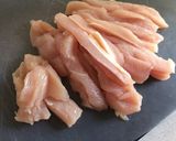 やわらか!鶏胸肉の炒めもの作り方1写真