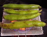 春のお弁当に＊そら豆のくるみ和え作り方1写真