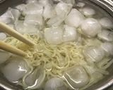 サッポロ一番♬冷やし夏ランチ辛ネバつけ麺作り方5写真