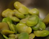 春のお弁当に＊そら豆のくるみ和え作り方8写真