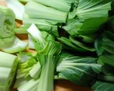 簡単！朝食にもチンゲン菜とニラのお吸い物作り方2写真