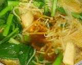 豚肉ともやしと小松菜 きのこの和風煮✿作り方5写真