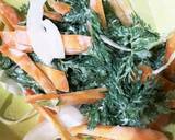 人参の葉のかき揚げ (小麦粉と水だけ)作り方6写真