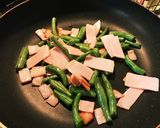 簡単☆お弁当のおかず③いんげんとハム作り方2写真