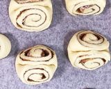かもめ食堂風シナモンロール風ココアロール作り方13写真