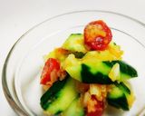 袋で簡単！夏野菜のイタリアン浅漬☆作り方2写真