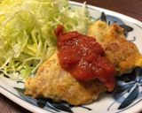 チキンソテーのイタリアン手巻き作り方8写真