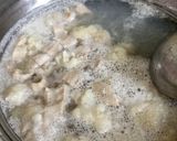 醤油ベースもつ鍋☆コストコシマ腸使用作り方3写真
