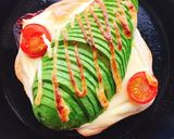 アボカドのせキーマカレーチーズトースト作り方16写真
