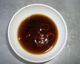 ベトナム風　春菊とひき肉のスープ作り方4写真