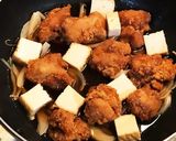 リメイク☆お弁当☆鶏肉の唐揚げ丼作り方3写真