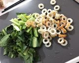 ちくわと小松菜のスパイシーカレー風。作り方2写真
