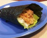 切り干し大根の煮物と納豆の手巻き作り方4写真