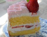 母の日におススメ❀いちごの花ケーキ❀作り方13写真