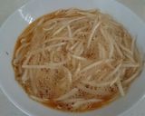 レンジ＆洗い物1個☆節約もやしオムレツ作り方3写真