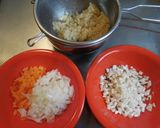 キヌア入りカレー風味のオムレツ✿作り方3写真