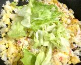 超楽々 松茸風味和風レタス炒飯作ります。作り方6写真
