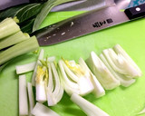 ちんげん菜とさつま揚げの煮物作り方2写真