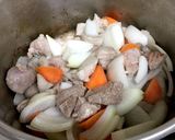 やわらか♪豚肉トマトシチュー作り方3写真