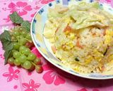 ✿簡単♪❀レタス海鮮✿あんかけチャーハン作り方6写真