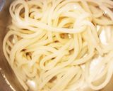 2分で出来る♪簡単明太カルボナーラうどん作り方2写真