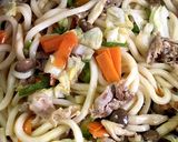 野菜タップリ♡コク深♪焼きうどん♪作り方9写真