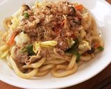 野菜タップリ♡コク深♪焼きうどん♪作り方10写真