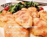 鶏むね肉のふんわり☆ピカタ作り方6写真