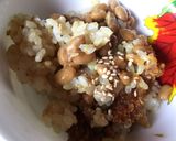 納豆と冷凍コロッケのまぜご飯作り方3写真