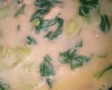 チンゲン菜 クリーム煮作り方4写真