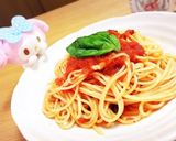 トマトとバジルの冷製パスタ作り方6写真