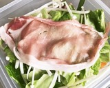 レンジで簡単★豚肉だんだん蒸し作り方4写真