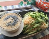 サッポロ一番♬冷やし夏ランチ辛ネバつけ麺作り方6写真