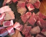 簡単な油不使用のラム肉と茄子カレーライス作り方4写真