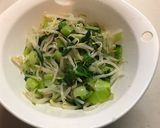 チンゲン菜ともやしのナムル作り方3写真