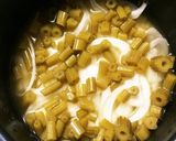 玉ねぎ･フキの煮物の炊き込みご飯作り方3写真