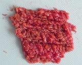 なめ茸の梅肉和え作り方1写真