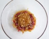 なめ茸の梅肉和え作り方2写真