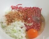 簡単！ヘルシーベーコン巻チーズハンバーグ作り方1写真