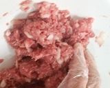 簡単！ヘルシーベーコン巻チーズハンバーグ作り方2写真