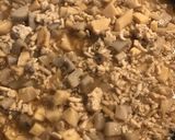 鶏胸ひき肉のヘルシー餡かけ丼作り方3写真