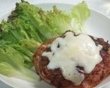 簡単！ヘルシーベーコン巻チーズハンバーグ作り方12写真