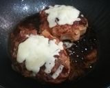 簡単！ヘルシーベーコン巻チーズハンバーグ作り方11写真